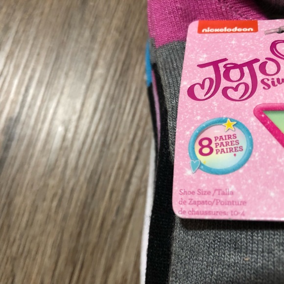 JoJo Siwa NWT socks set - Picture 4 of 4